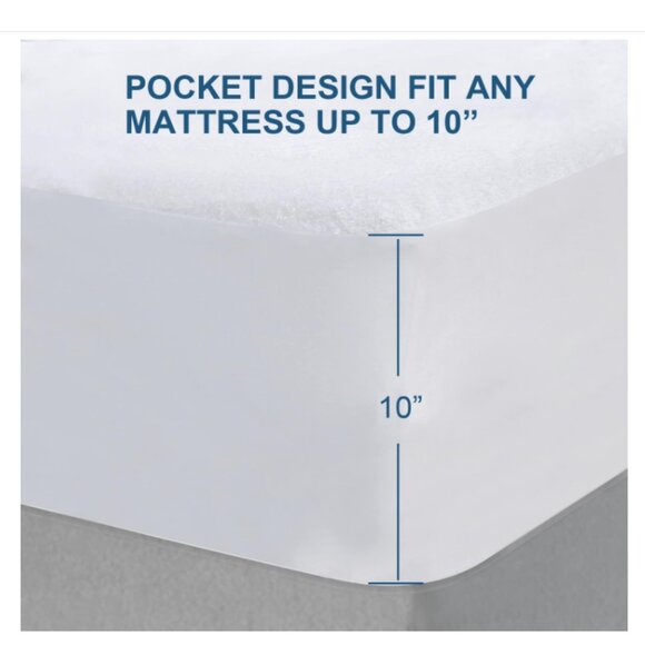 54" x 75" Waterproof Mattress Protector for Babies/Kids - NEVER USED NWOT - Picture 4 of 7